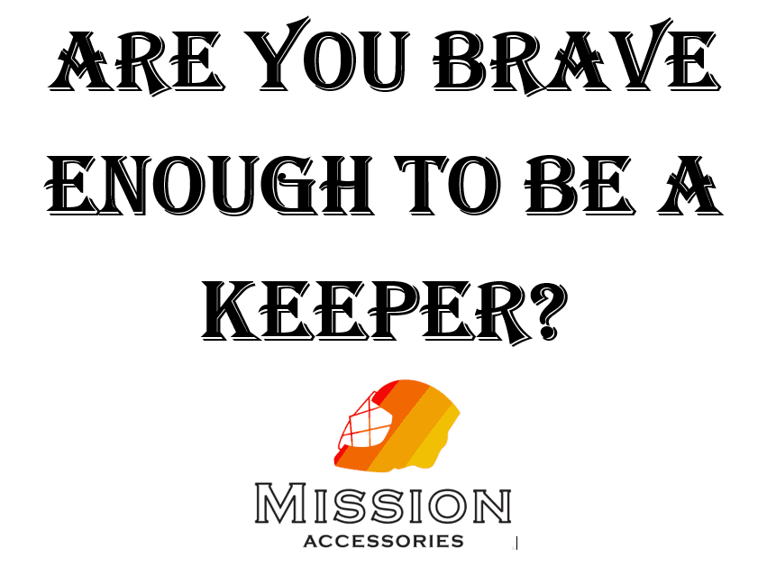 K2K Goalkeeper Slogan T-Shirt in white for hockey keepers