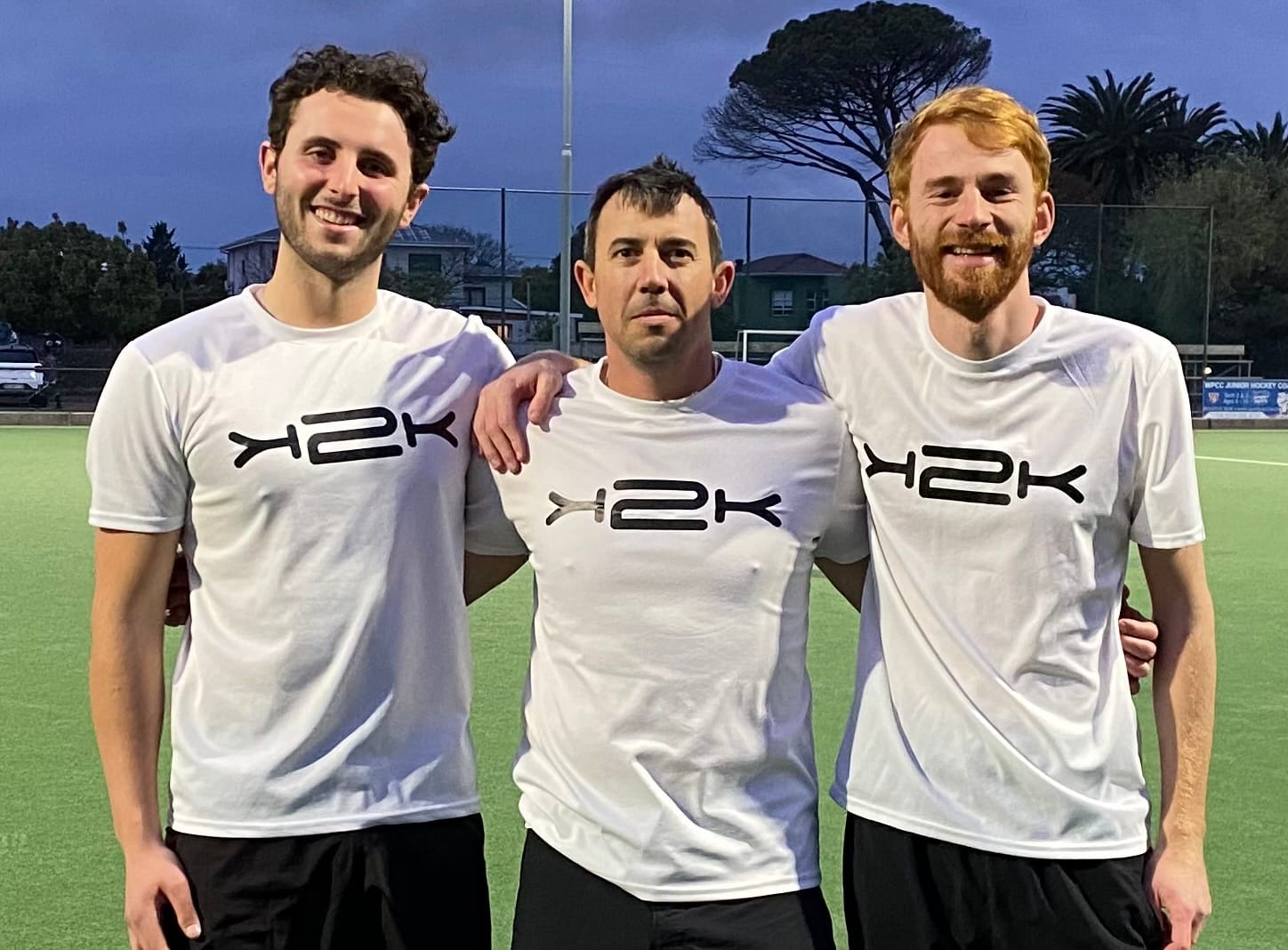 K2K Goalkeeper Slogan T-Shirt in white for hockey keepers