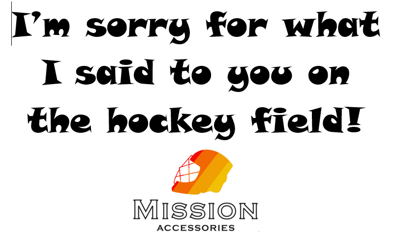 K2K Goalkeeper Slogan T-Shirt in white for hockey keepers