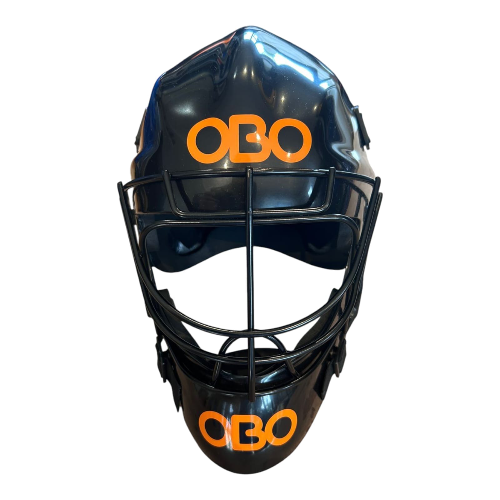 OBO Cloud 9 Helmet Large black field hockey goalkeeper helmet New condition