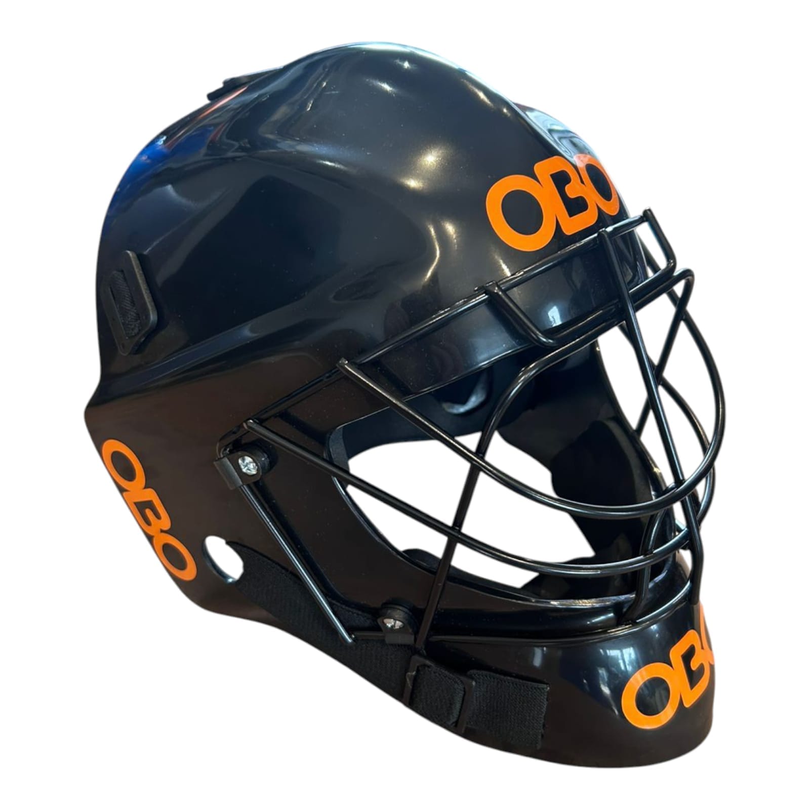 OBO Cloud 9 Helmet Large black field hockey goalkeeper helmet New condition