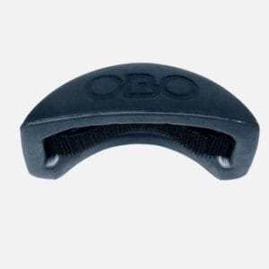 OBO ABS Carbon Care Kit Chin Cup black goalkeeper helmet replacement pad Used Good condition
