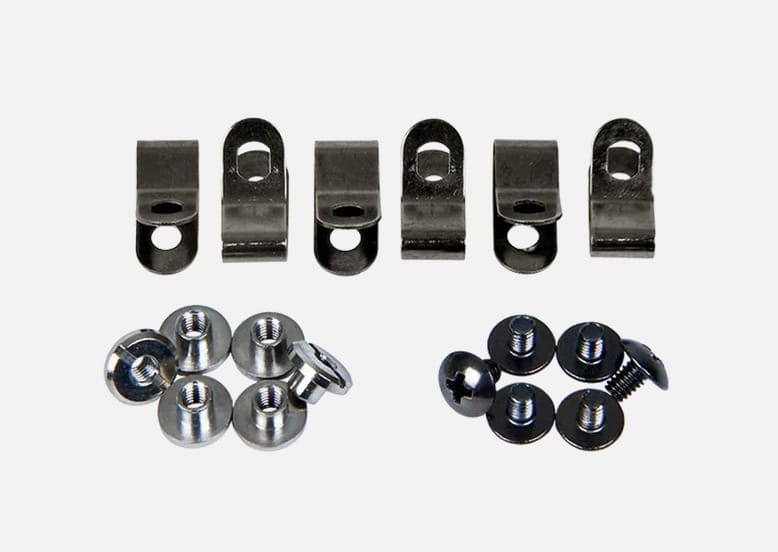 OBO ABS Carbon Care Kit Grill Fittings black silver goalkeeper helmet replacement set Used Good condition