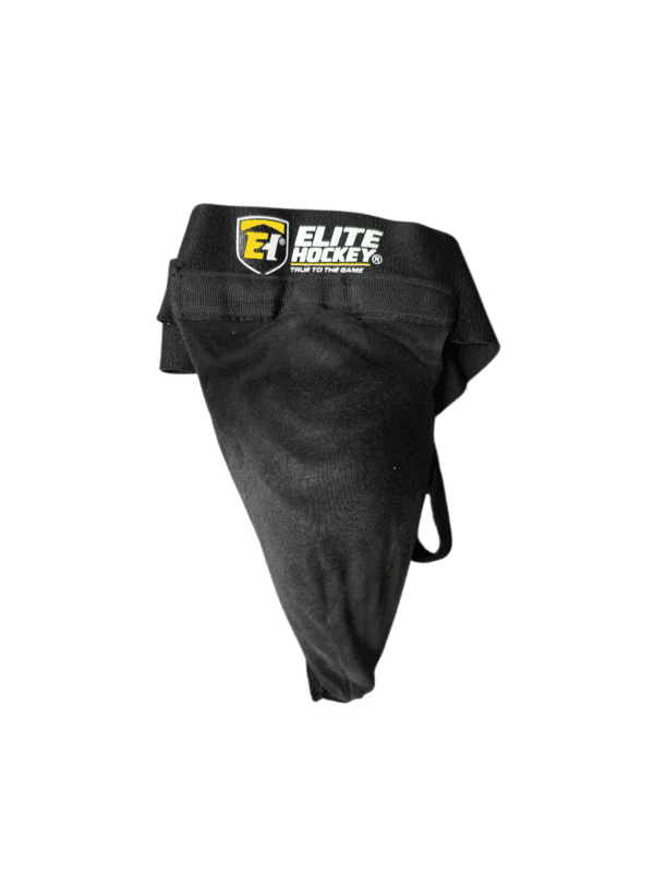 Elite Hockey Male Groin Protector Large black hockey jock guard Used Good condition