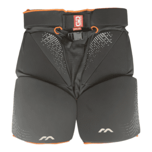 Mercian Genesis 0.2 GK Shorts black orange field hockey goalkeeper pants with over-shorts Used Very Good condition