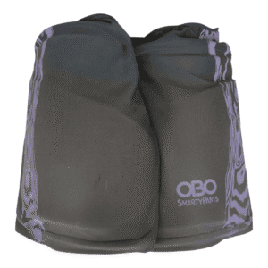 OBO Junior Smarty Pants Large black purple field hockey goalkeeper pants Used Good condition